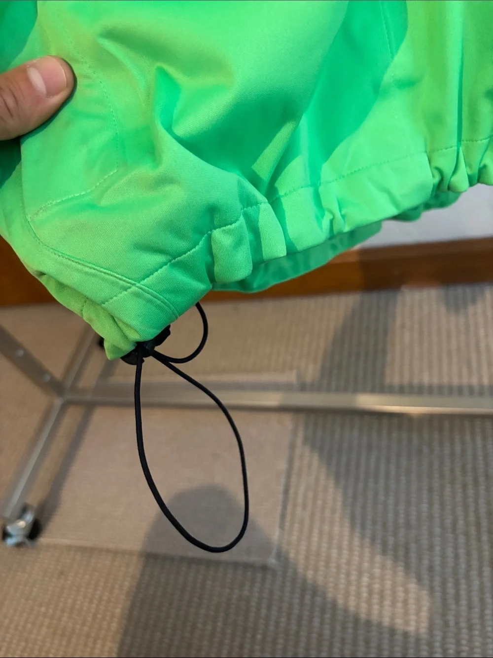Nike Golf Storm Fit Green Men's Waterproof Performance Half-Zip Jacket